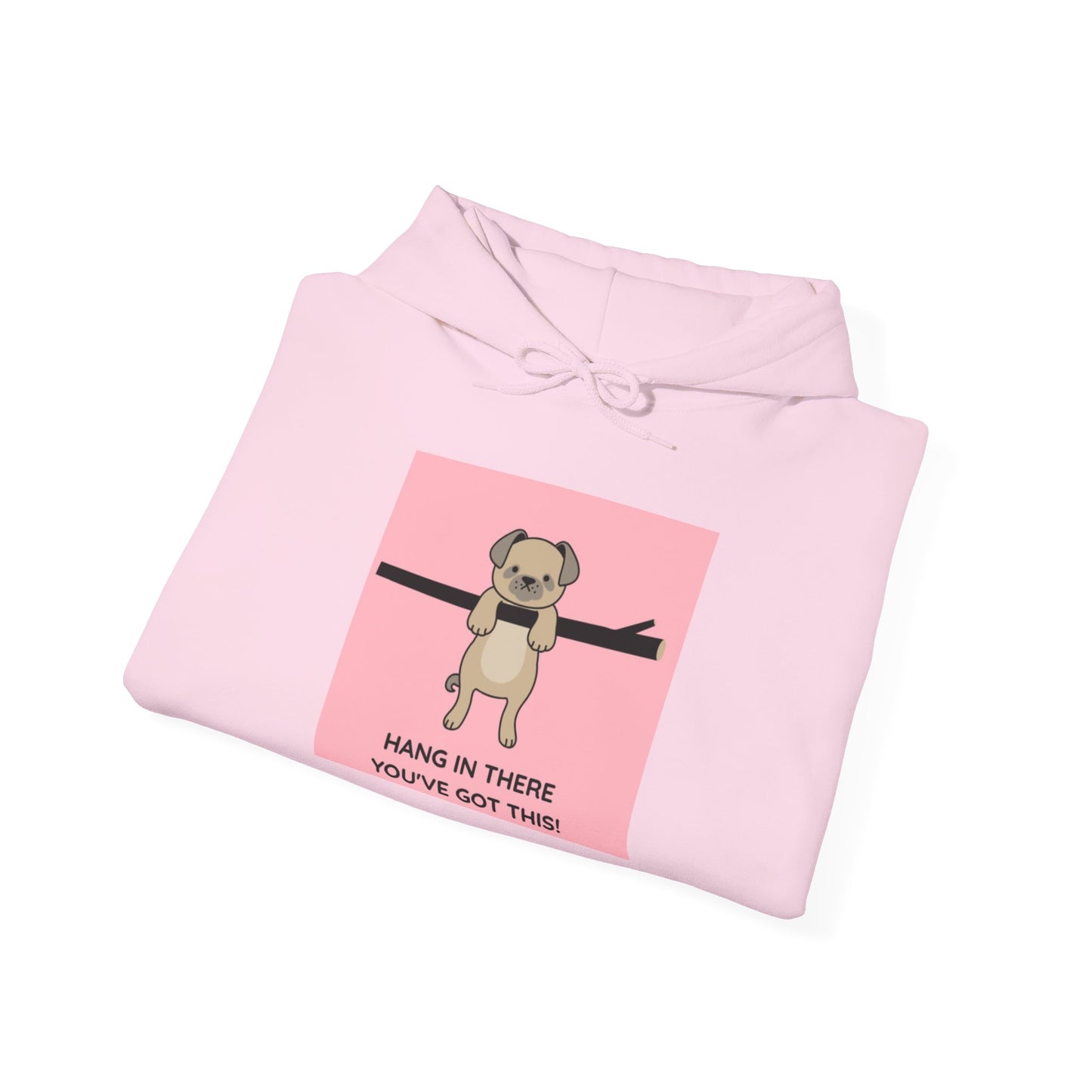 Pink: Unisex Heavy Blend Hooded Sweatshirt