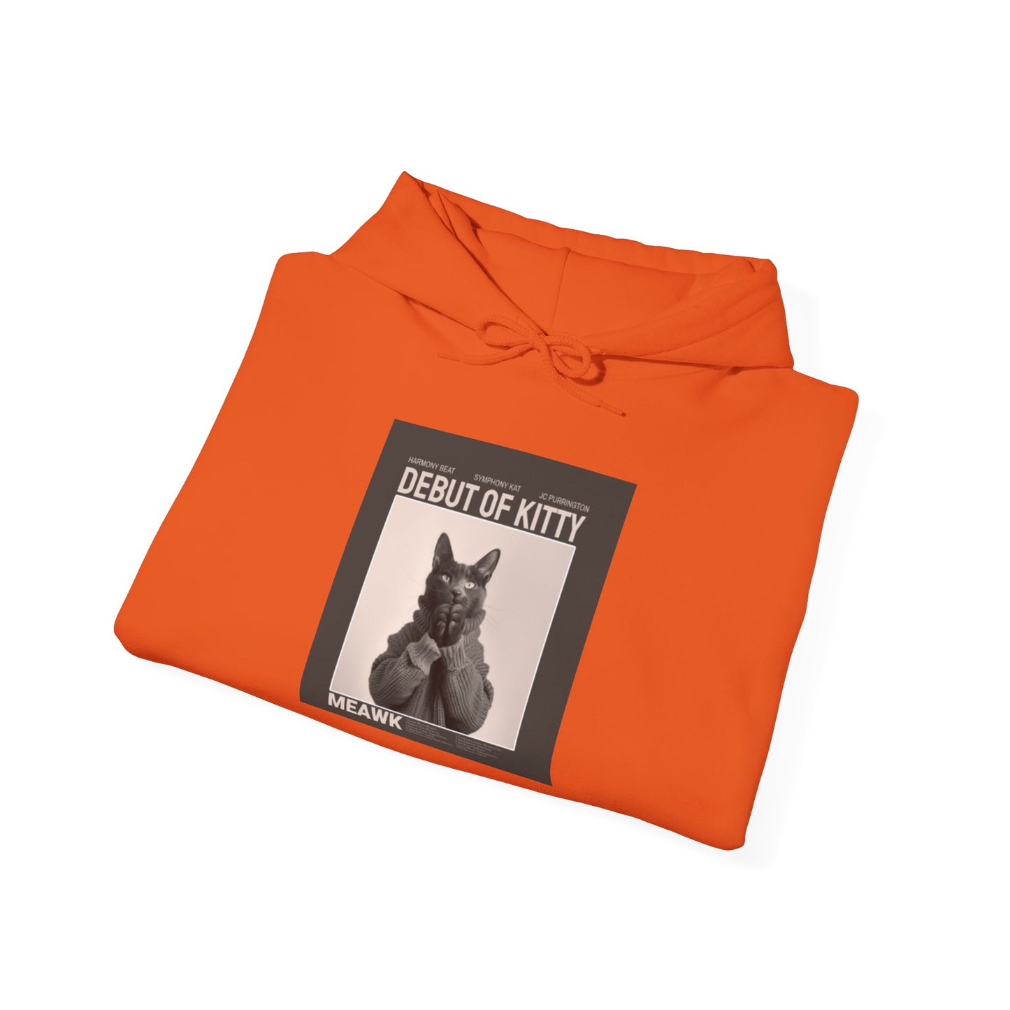 Orange: Unisex Heavy Blend Hooded Sweatshirt