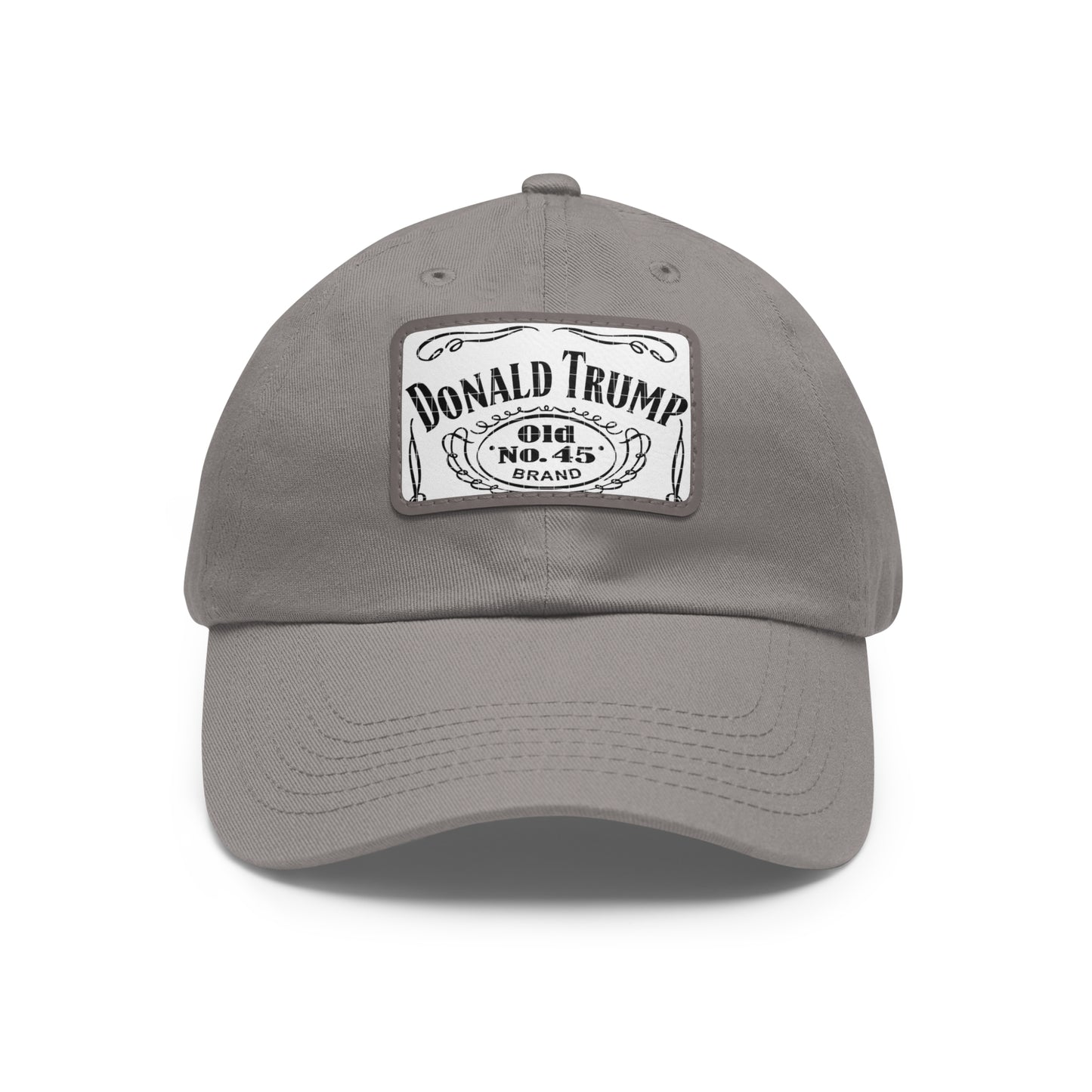 Stylish Trump Hat : Grey/Grey Patch