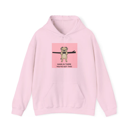 Pink: Unisex Heavy Blend Hooded Sweatshirt