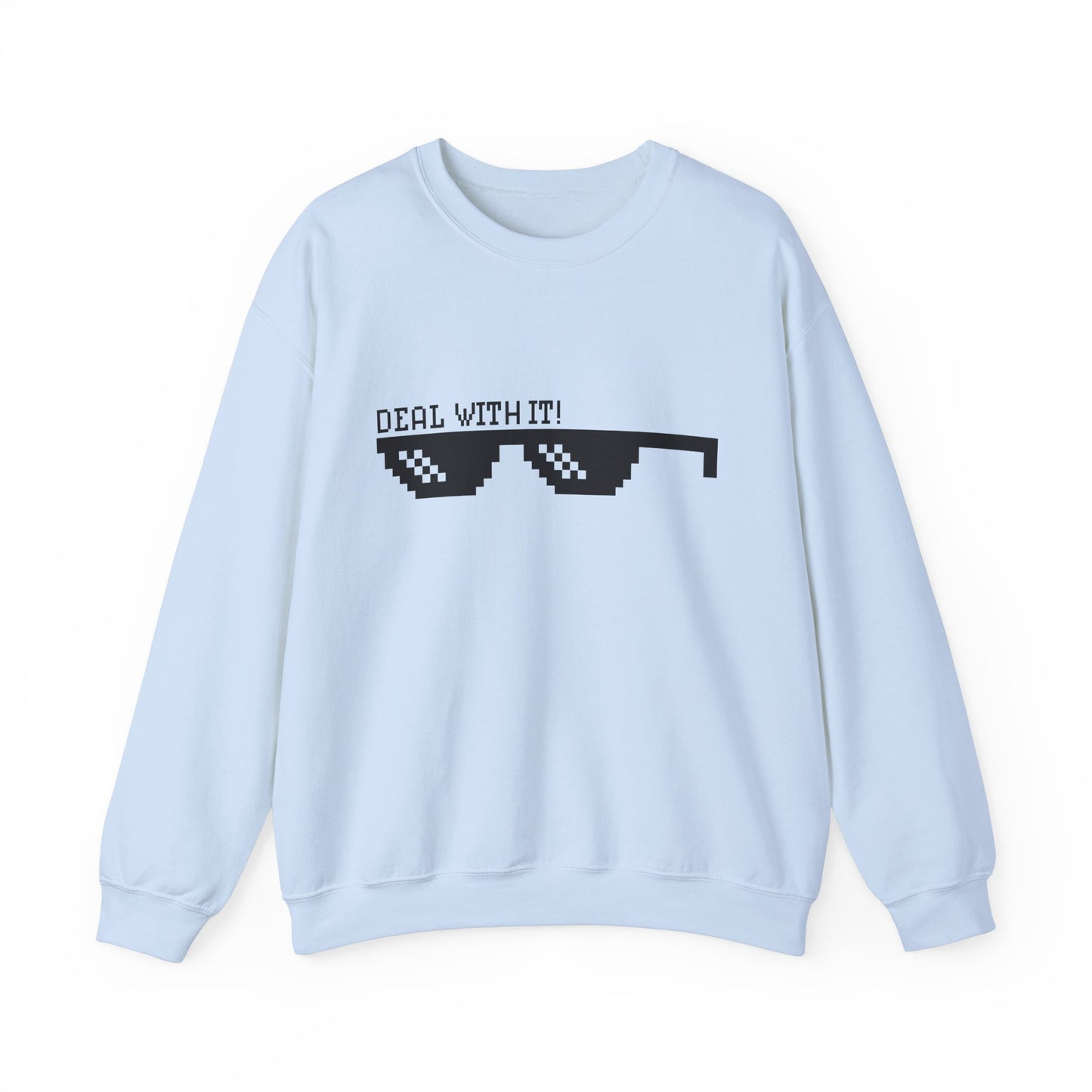 Crewneck Sweatshirt: Light Blue