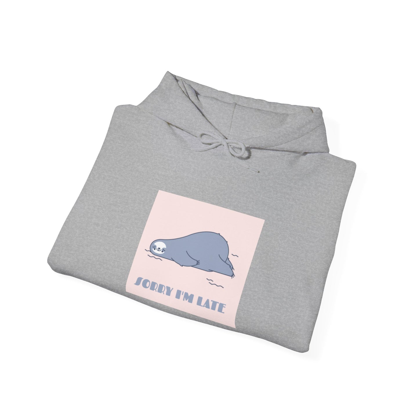 Grey: Unisex Heavy Blend Hooded Sweatshirt