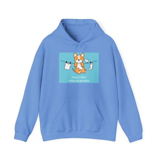 Blue: Unisex Heavy Blend Hooded Sweatshirt